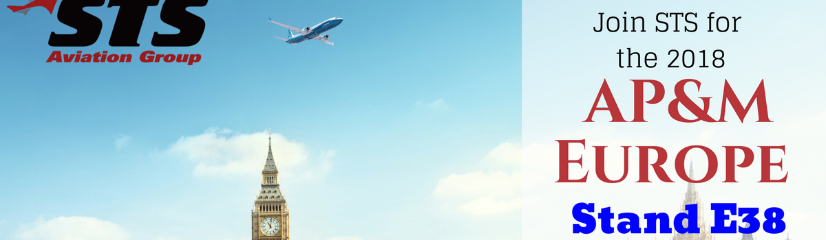 ¡STS Aviation Group se prepara para AP&M Europe en Londres!