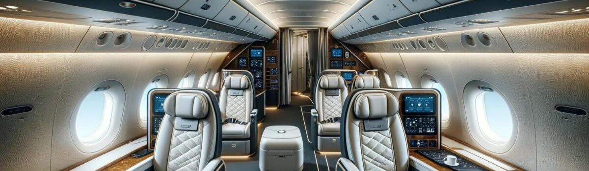 Transformación de interiores de aeronaves con STS Aviation Group