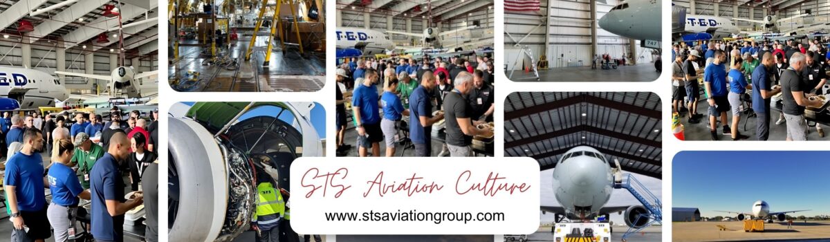 La cultura de excelencia en STS Aviation Services en Melbourne, Florida